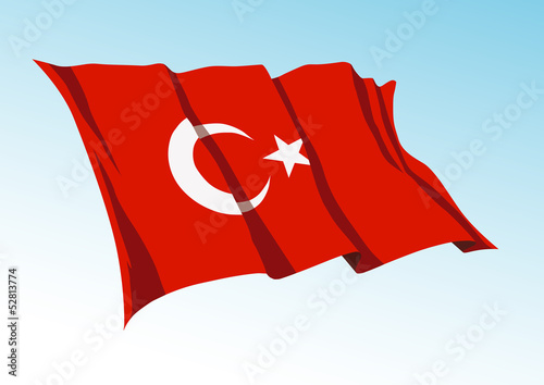 Türk bayrağı ( versiyon 3 )