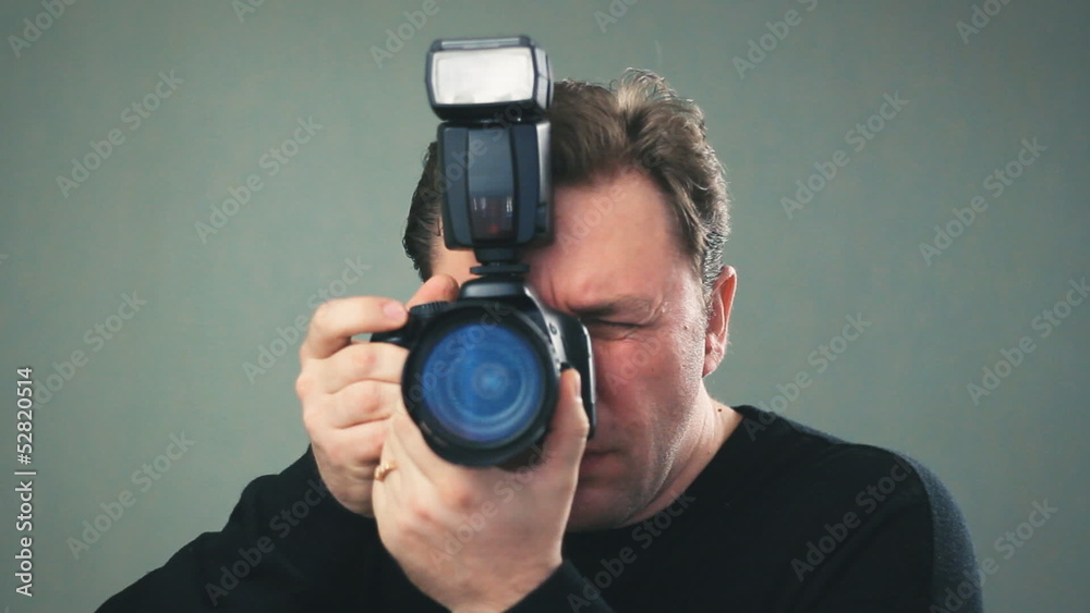 photographer takes shots with flash photographer takes shots with flash