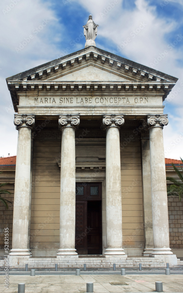 Basilica of Notre-Dame du Port, city of Nice, France