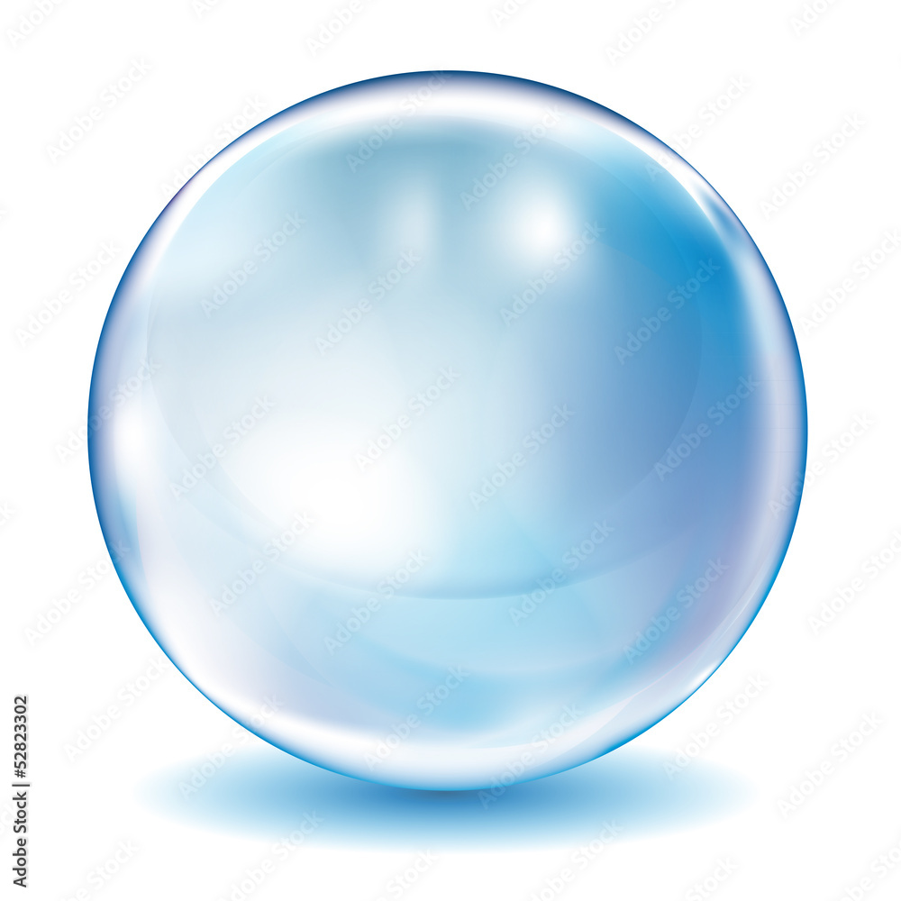 bulle bleue