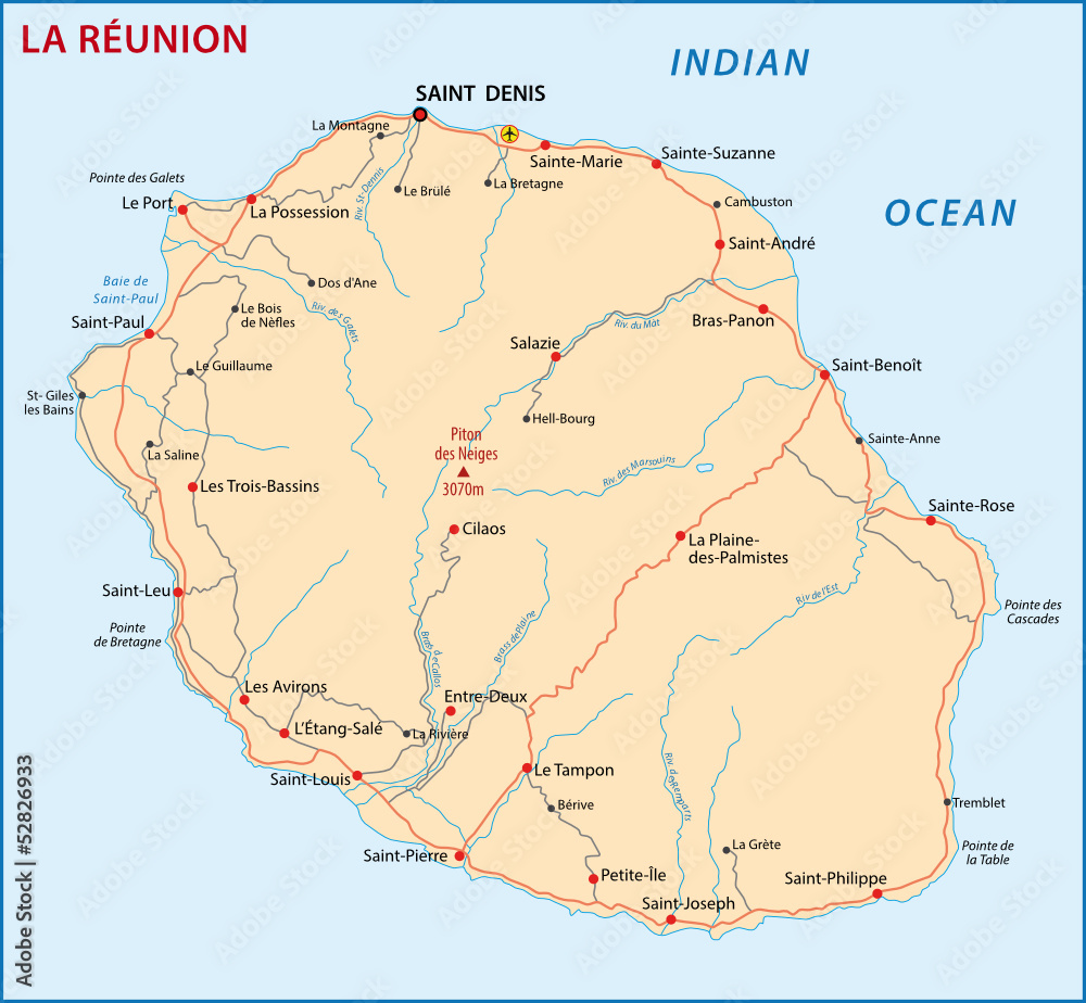 Obraz premium Réunion