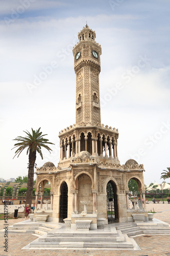 Historical Clock Tower of Izmir, Turkey
