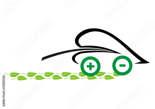 symbol elektroauto