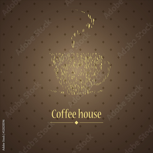 Restaurant or coffee house menu design. Vector.
