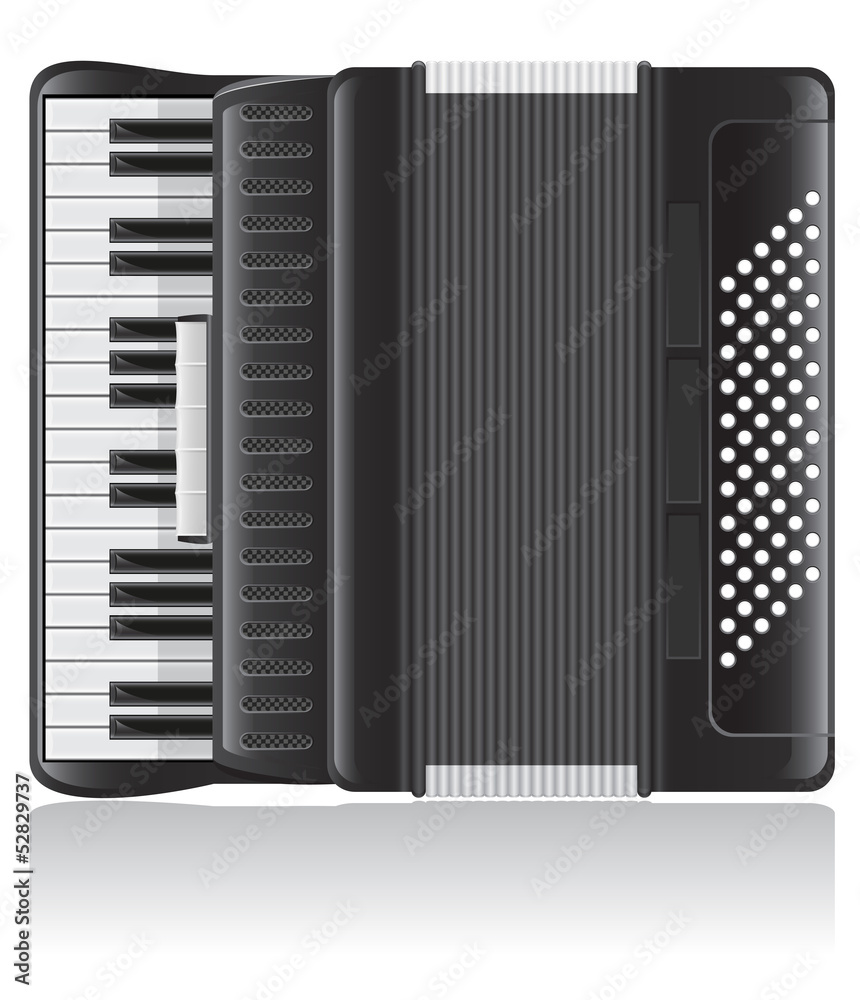 accordion vector illustration accordion vector illustration