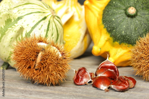 Herbstliche Dekoration