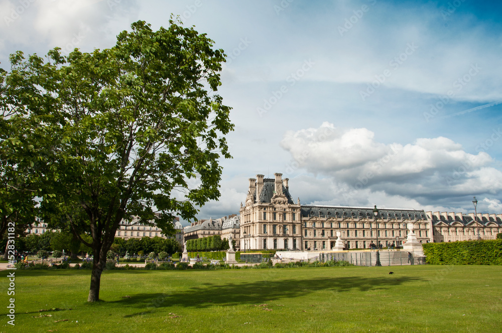Obraz premium Jardin des Tuileries à Paris