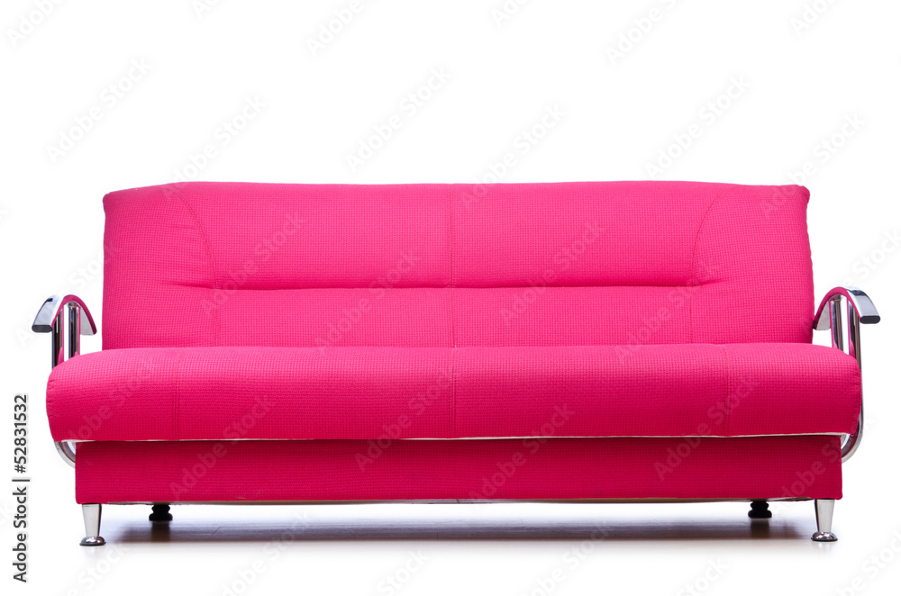 Sofa isolated on the white background Sofa isolated on the white background