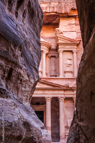 Al Khazneh or The Treasury at Petra, Jordan