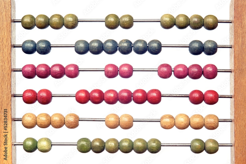 Coloured abacus Coloured abacus