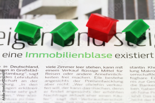 Immobilienblase photo