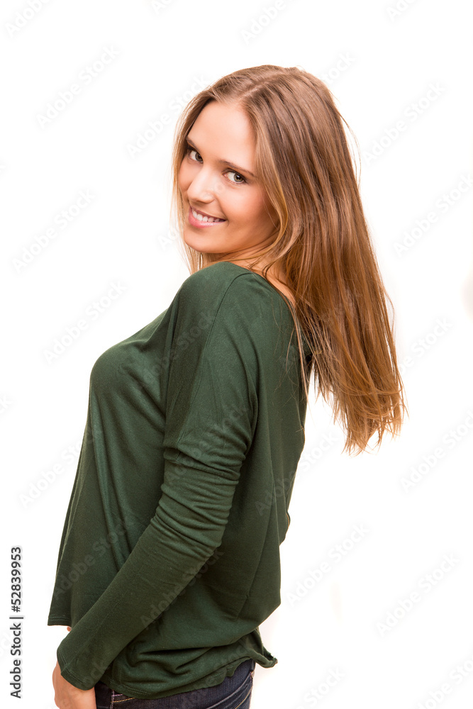 Beautiful blonde woman posing Beautiful blonde woman posing