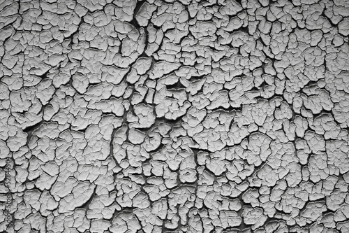 Texture of the old cracked paint