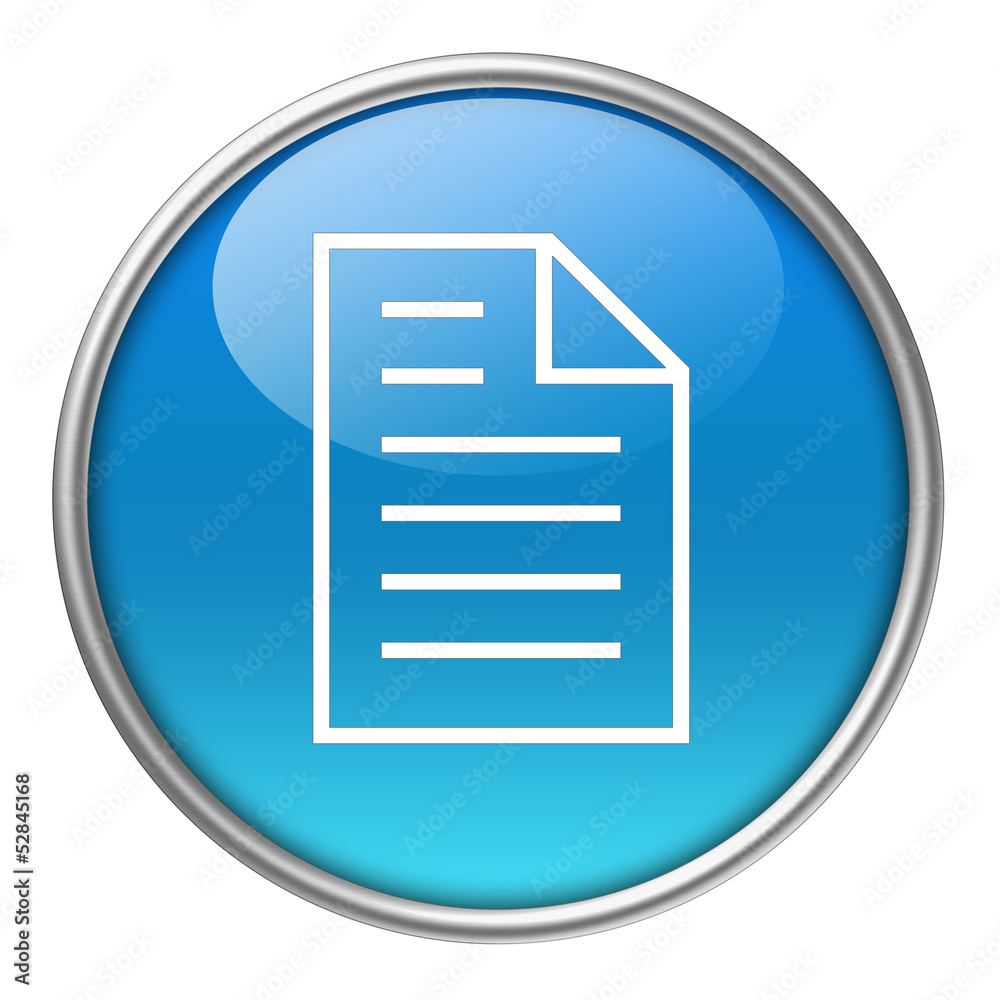 Bottone vetro documento Bottone vetro documento