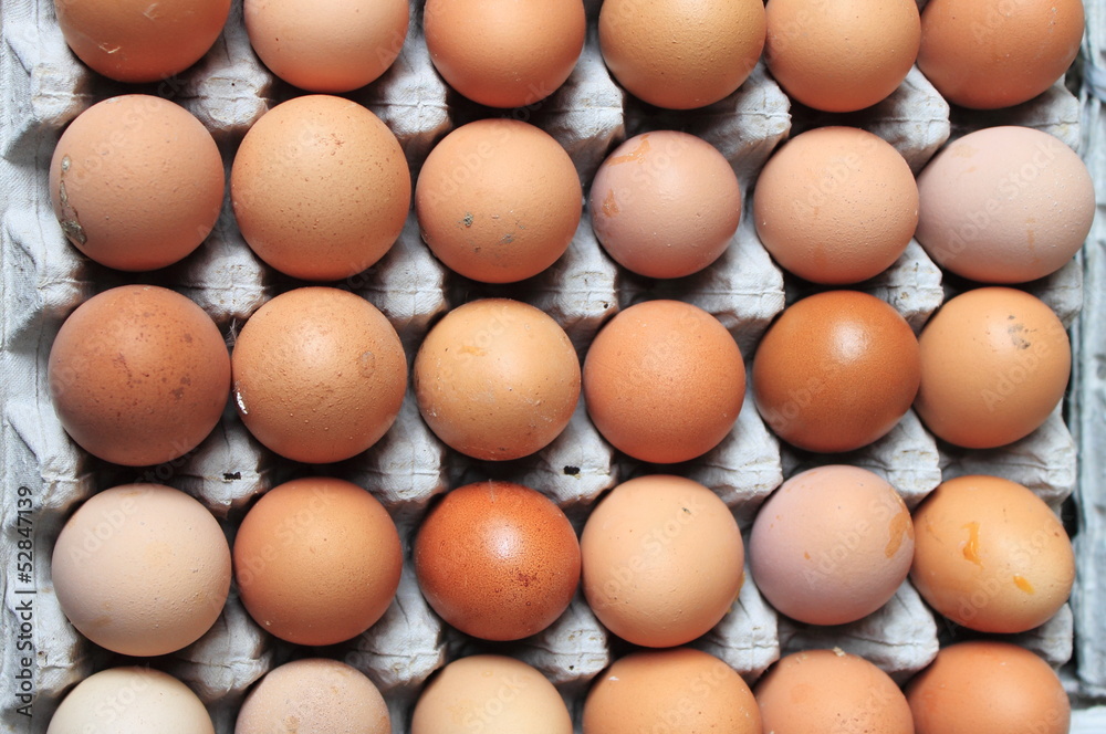 Brown eggs Brown eggs