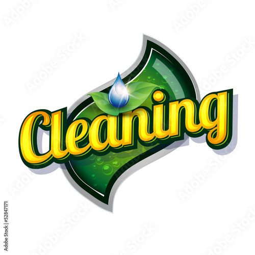 Cleaning service - vintage sign