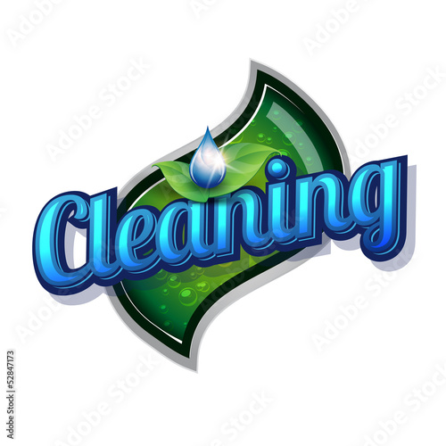 Cleaning service - vintage sign