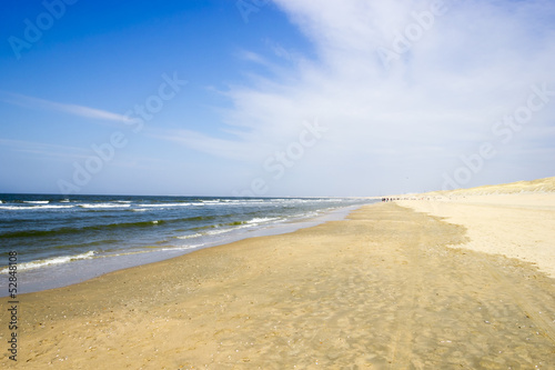 Beach on North Sea, the Netherlands