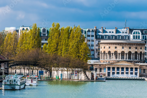 stalingrad waterfront paris city France