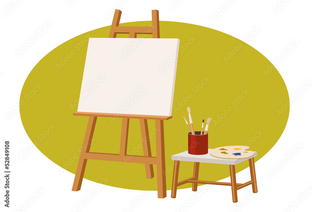 canvas stand