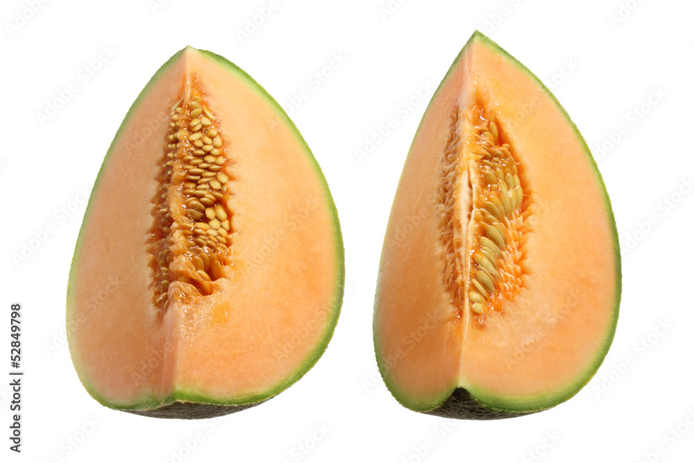 Slices of Rock Melon Slices of Rock Melon