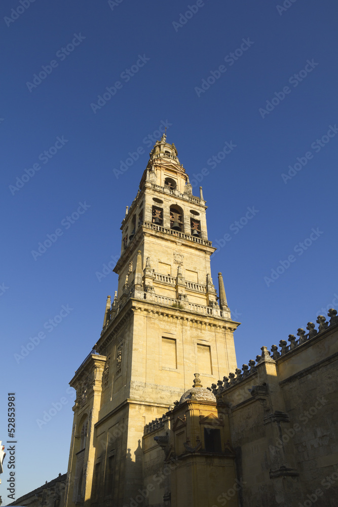 Belfry of the cathedral-mosque of Cordoba
