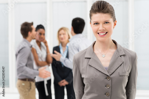 Happy Smiling Businesswoman