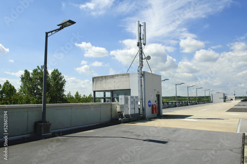 Parking garage, signalitique