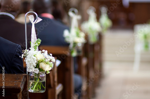 Jolie décoration d'église