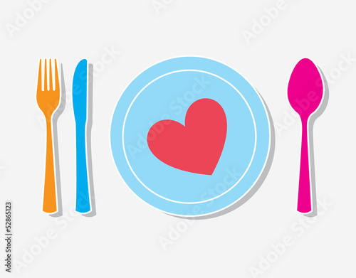 Love tableware