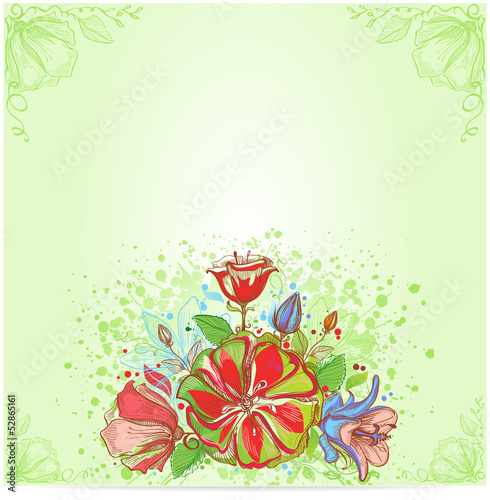 Floral background