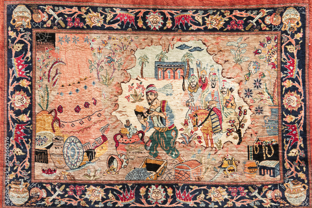 Naklejka premium turkish carpet