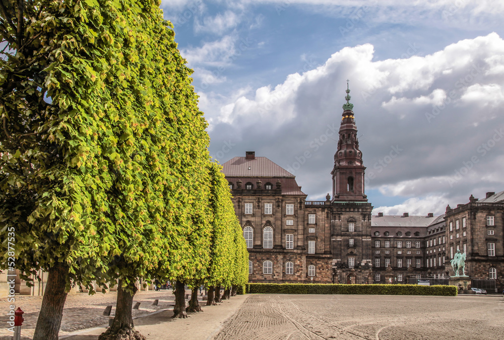Obraz premium Schloss Christiansborg