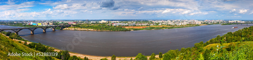 Panorama of Nizhny Novgorod