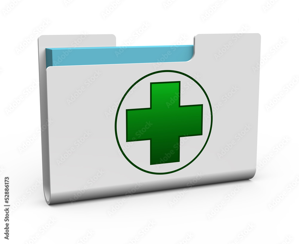 Obraz premium Green cross