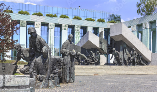 Monument to the heroes of the Warsaw Uprising