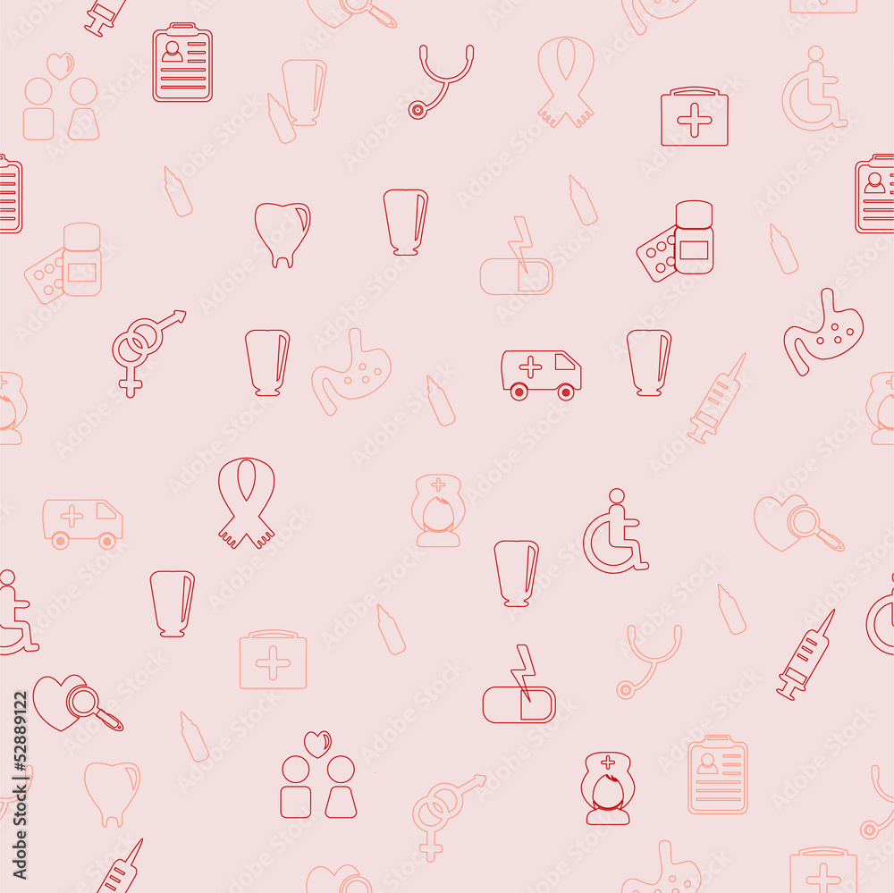 Medical seamless pattern Medical seamless pattern