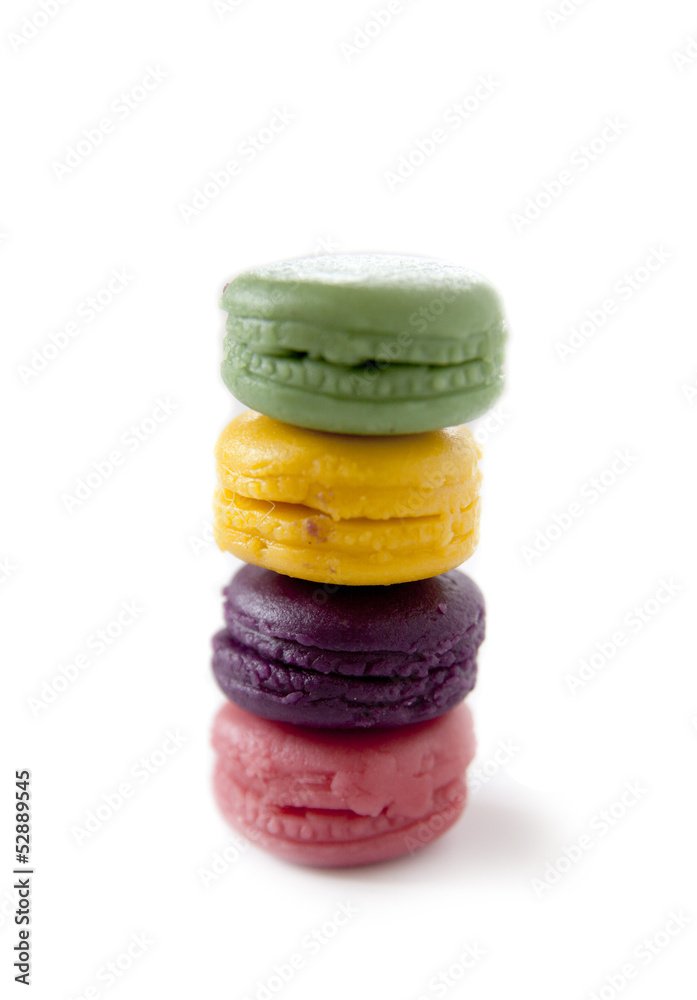 macarons colorés macarons colorés