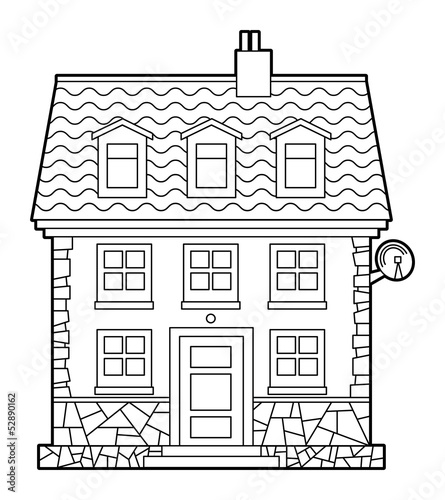 House, vector illustration