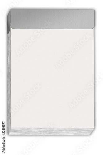 blank tear off calendar