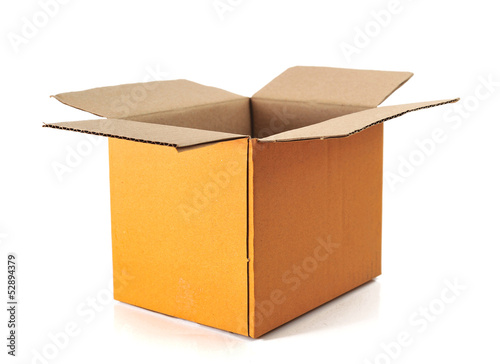 Open Cardboard Box © antpkr