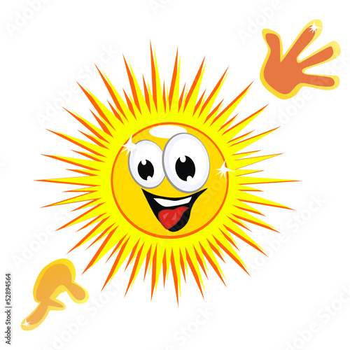 Naklejka sole vector