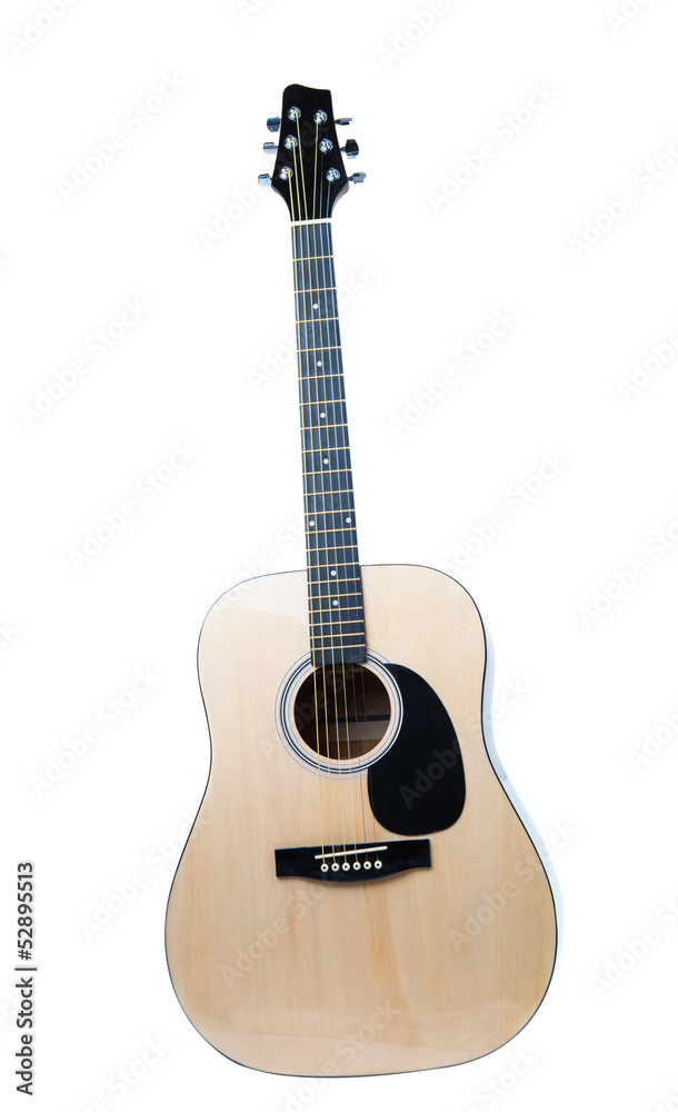 Naklejka premium guitar isolated