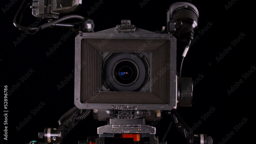 flying into camera