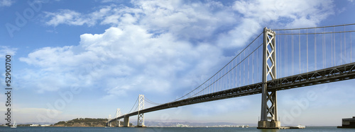 Fototapeta Naklejka Na Ścianę i Meble -  San Francisco Oakland Bay Bridge