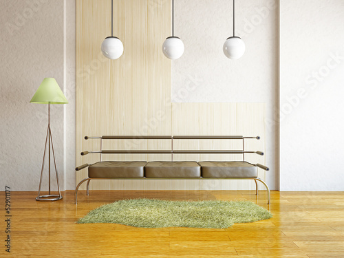 Livingroom with sofa