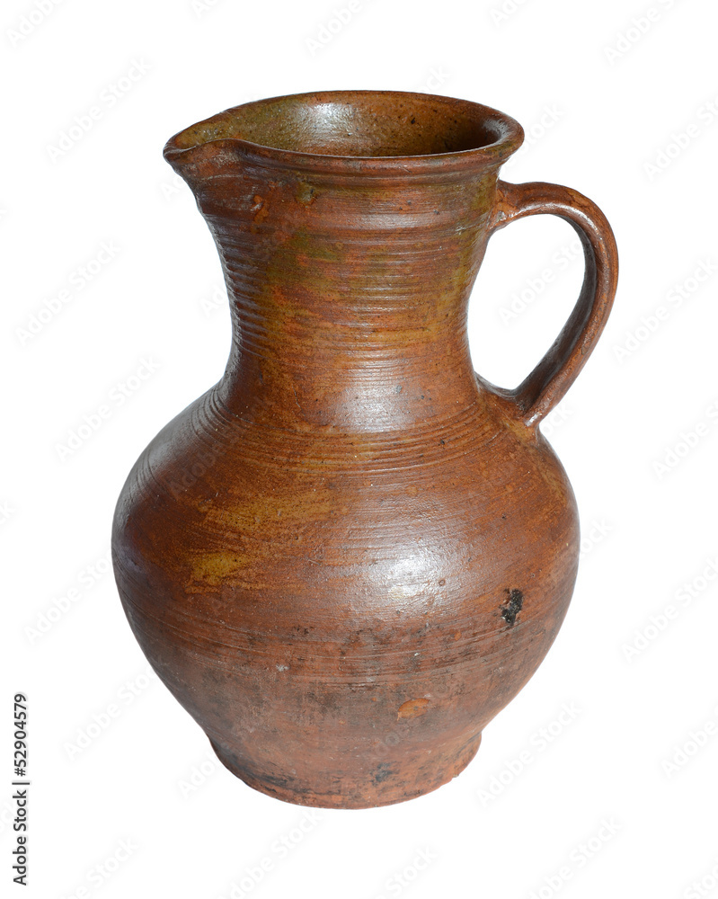 Ceramic jug.