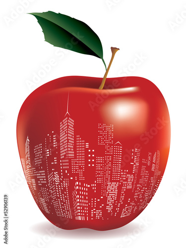 red big apple
