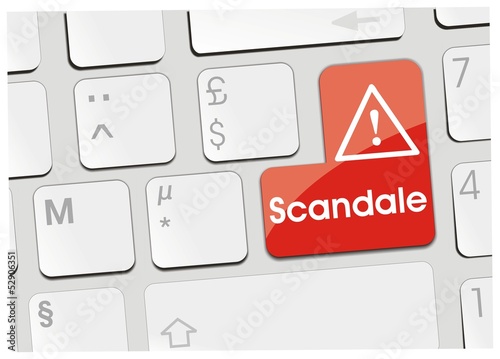 clavier scandale