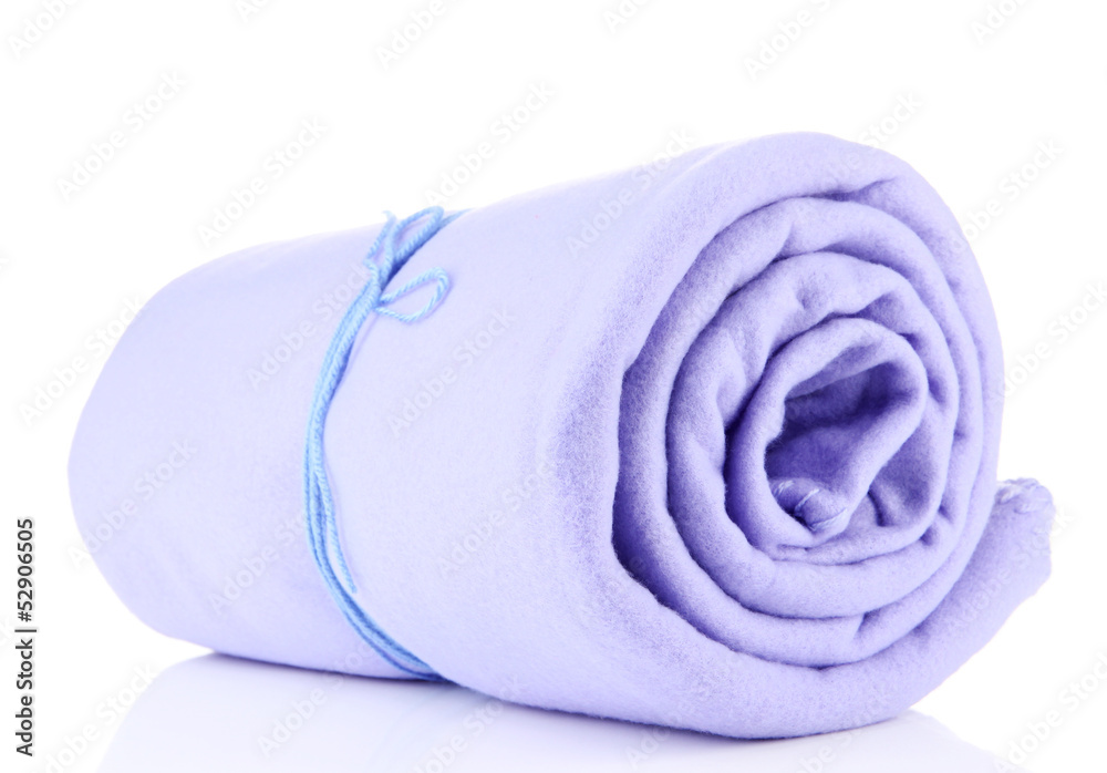 Warm plaid, isolated on white